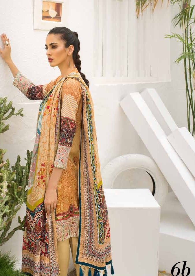 Al Zohaib Colors Printed Lawn 6b - Image 2