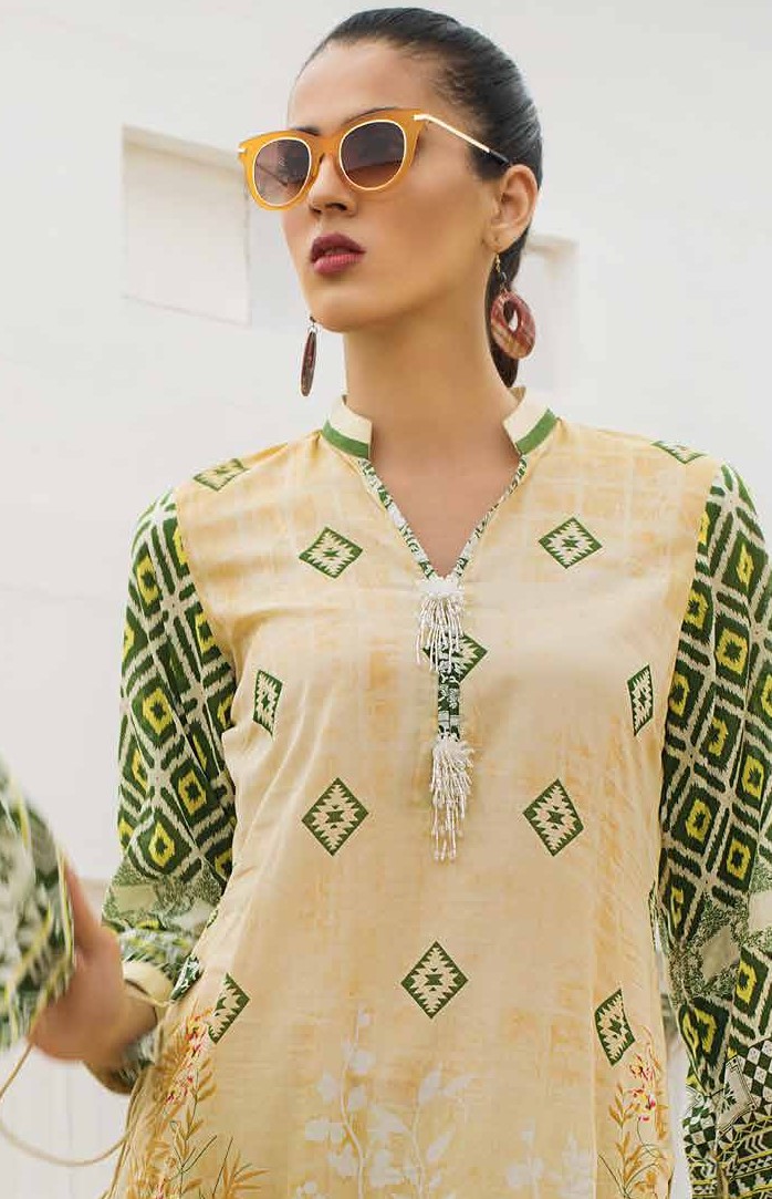 Al Zohaib Colors Printed Lawn 7b - Image 2