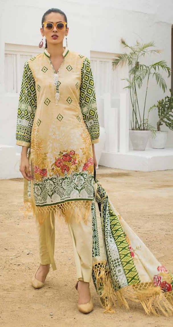 Al Zohaib Colors Printed Lawn 7b