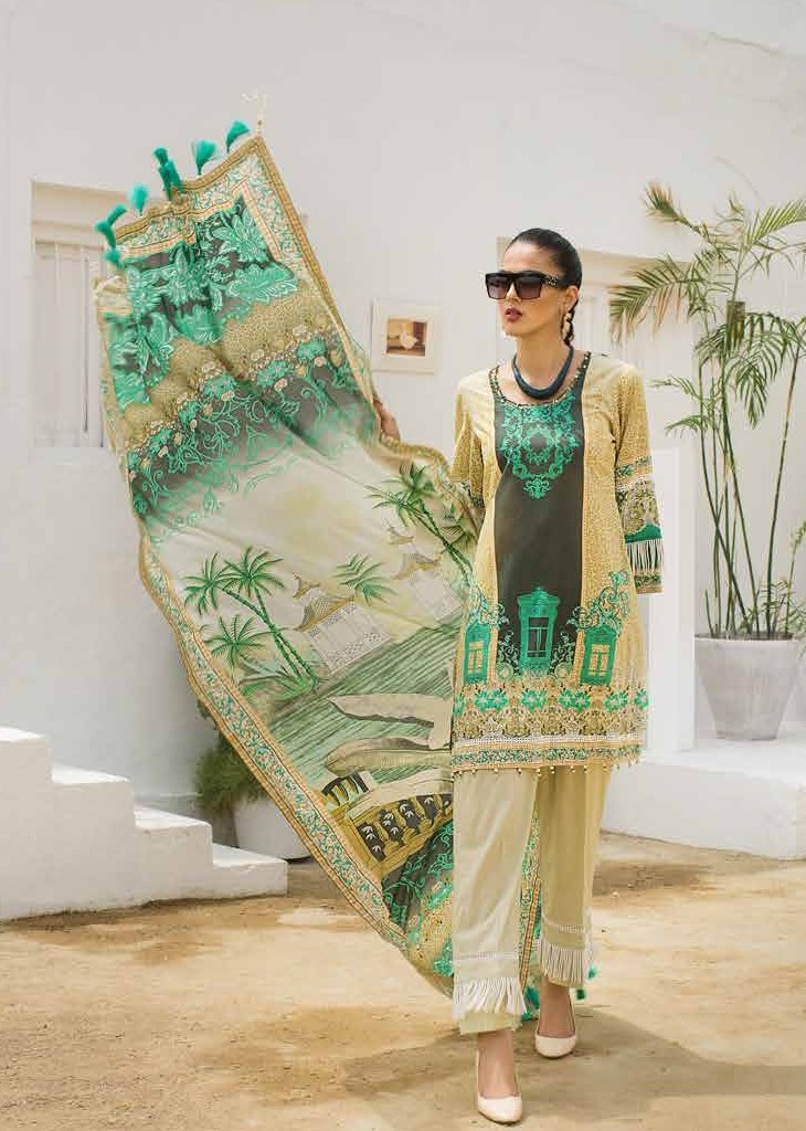 Al Zohaib Colors Printed Lawn 8b