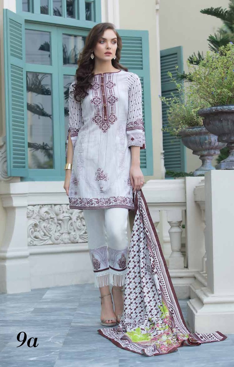 Al Zohaib Colors Printed Lawn 9a - Image 2