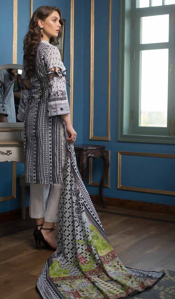 Al Zohaib Colors Printed Lawn 9b - Image 2