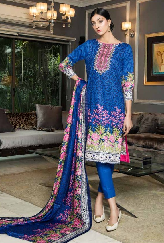 Anum Lawn Vol 2 2019 By Al Zohaib 5a