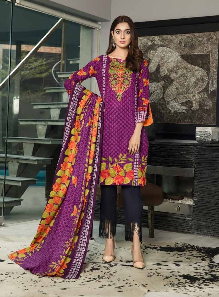 Anum Lawn Vol 2 2019 By Al Zohaib 8a